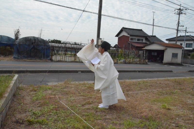 I様アパート新築工事　安全祈願祭（出雲市　夢工房）