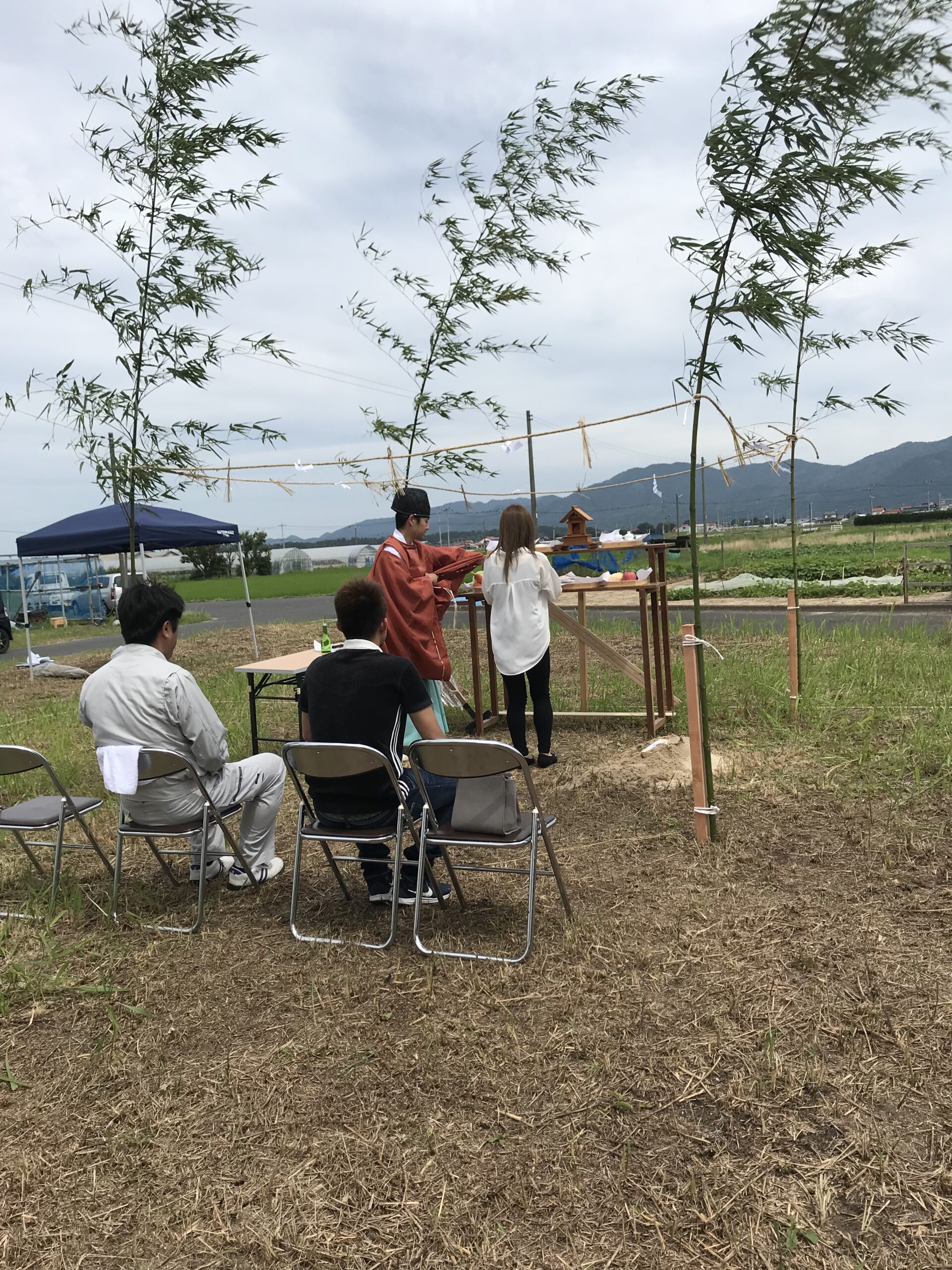 Ｉ様邸　新築　安全祈願祭✨