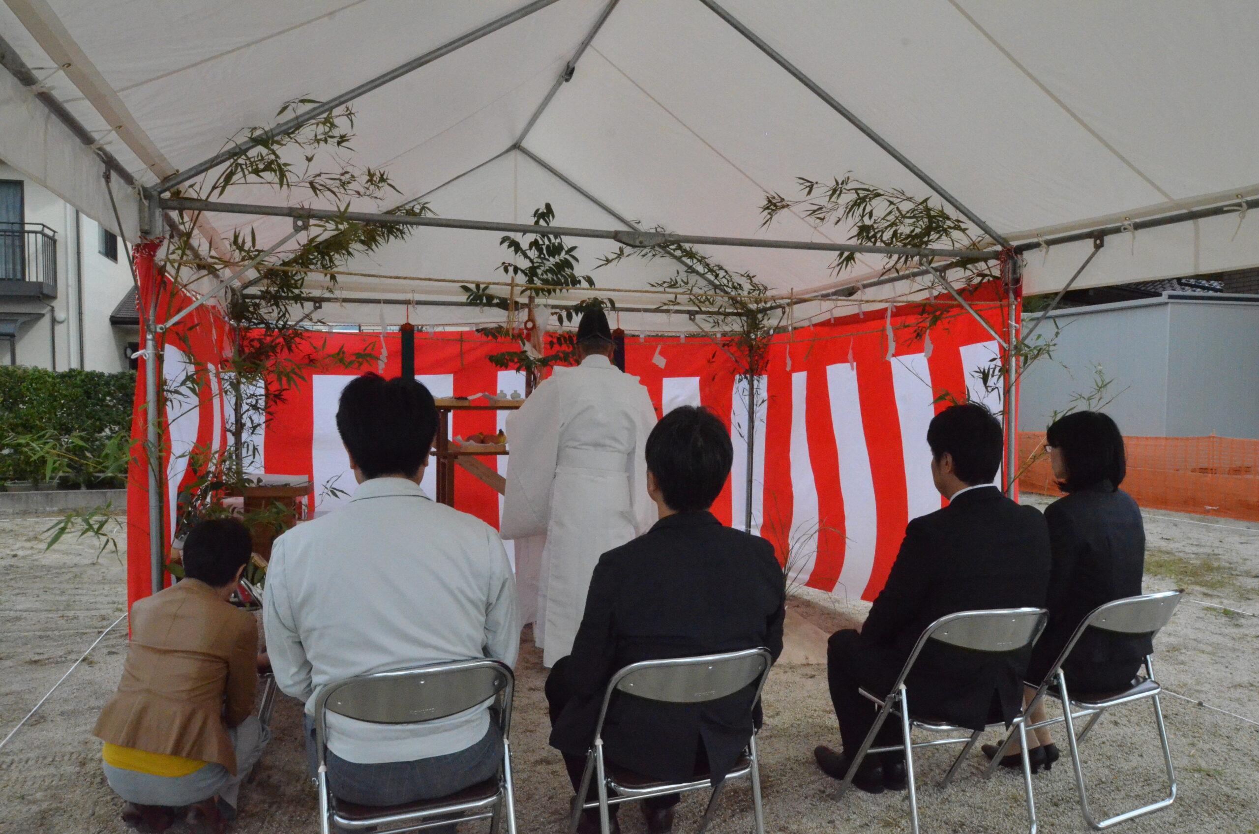 出雲市内　Ｉ様邸　新築　～地鎮祭～