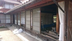 出雲市Ｕ様邸母屋リノベーションー解体