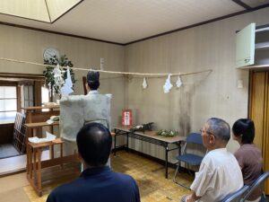 出雲市　リノベーション工事　Ｔ様邸　安全祈願祭